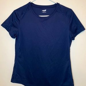 avia sports shirt size- s/ch (4-6) color- navy blue